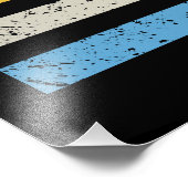 走の距離I - 5K 10K 13.1 26.2マラソン選手 フォトプリント (角)