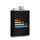 走の距離I - 5K 10K 13.1 26.2マラソン選手 フラスク (右)