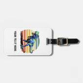 走のTレックスラゲージタグ ラゲッジタグ (正面横)