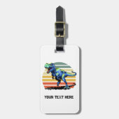 走のTレックスラゲージタグ ラゲッジタグ (正面縦)