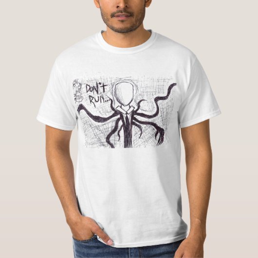 走らないで下さい Tシャツ (正面)