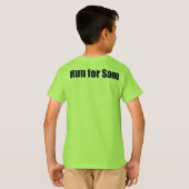 走られる操業お父さん-サムのための操業 Tシャツ (裏面フル)