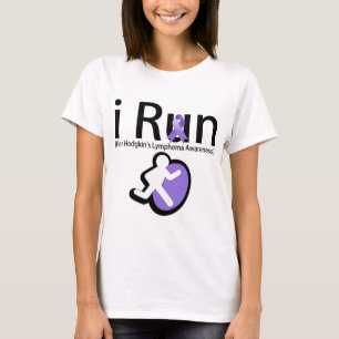 走られるHodgkinsのリンパ腫の認識度I Tシャツ