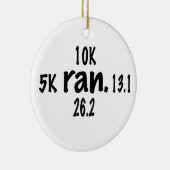 走りました セラミックオーナメント (右)