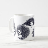 走り書きの姉妹 コーヒーマグカップ (正面左)