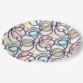 走り書きファンキーのドードル ペーパープレート (アングル)