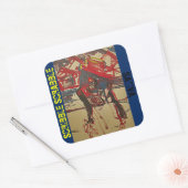 走り書き式スクラブルSATIVA スクエアシール (封筒)