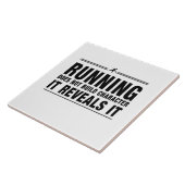 走ることはキャラクターを造りません タイル (側面)