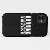 走ることはキャラクターを造りません Case-Mate iPhoneケース (裏面(横))