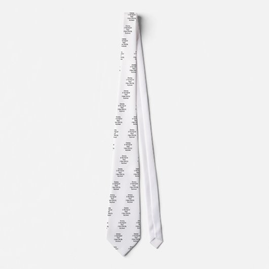 走ることは私が私のBoyfrと共有するスペシャルの結束ことです ネクタイ (正面)