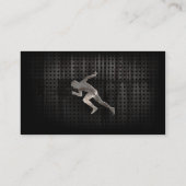 走ること; カッコいい 名刺 (裏面)