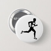 走ること 缶バッジ (正面&裏面)