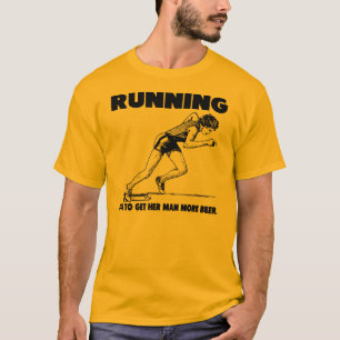 走ること Tシャツ