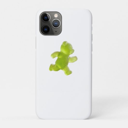 走るグミベア - スイート＆クールベビーボディスーツ Case-Mate iPhoneケース (裏)