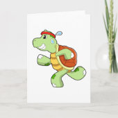 走るトカゲ カード (正面)