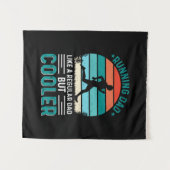 走るパパ タペストリー (正面(横))