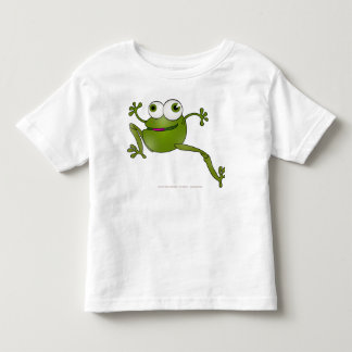 走るヘビカエル - Running Snake - Frog トドラーTシャツ