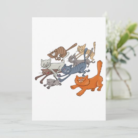 走る猫たち 招待状 (スタンド正面)