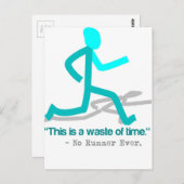 走る者はいないと言おもしろいった ポストカード (正面/裏面)