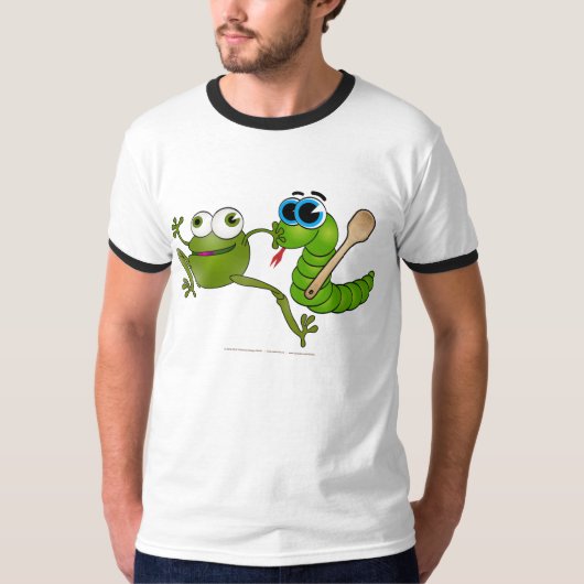 走る蛇 (Ide Zmija) 02 Tシャツ (正面)