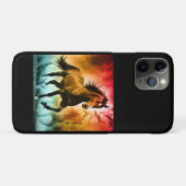 走る馬 Case-Mate iPhoneケース (裏面(横))