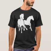 走る馬 Tシャツ (正面)
