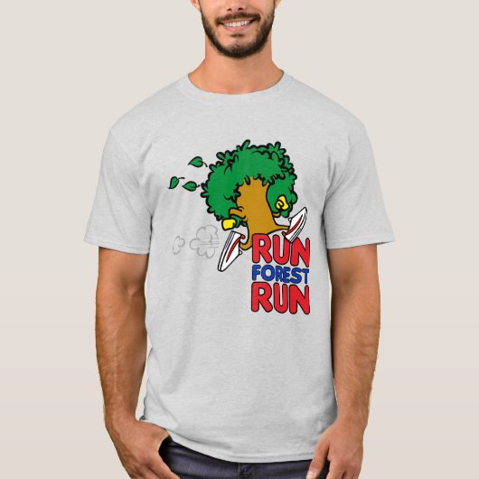 走れフォレスト走れ Tシャツ (正面)