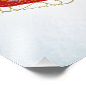 走れ、サンタ、走れ！ フォトプリント            (角)