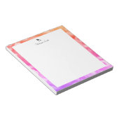 走れ。メモパーソナライズされた帳 ノートパッド (アングル)