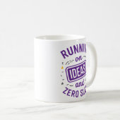 走アイディアとゼロスリープ関連おもしろいCoff コーヒーマグカップ (正面右)