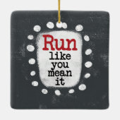 走オーナメント セラミックオーナメント (裏面)