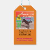 走カード ギフトタグ (正面)