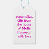 走カード ギフトタグ (裏面)