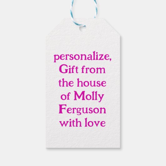 走カード ギフトタグ (裏面)