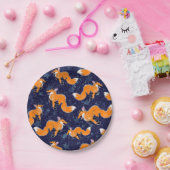 走キツネパーティープレート ペーパープレート (パーティー)