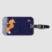 走キツネラゲッジタグ ラゲッジタグ (正面横)