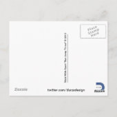 走ジャンプスイスタックマントラック&フィールドアスレチックス ポストカード (裏面)