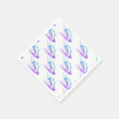 走ズシューズランナージョガーバースデーパーティー スタンダードカクテルナプキン (角)