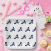 走ズシューズランナージョガーバースデーパーティー ペーパープレート (パーティー)