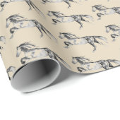 走ズホースエクエストランラッピング紙 ラッピングペーパー (ロールコーナー)