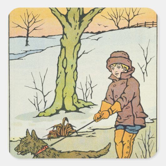 走ダンディ走20世紀 スクエアシール (正面)