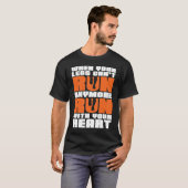 走ハートのXC Tと走共に走行 Tシャツ (正面フル)
