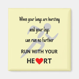 走ハート感動的 マグネット