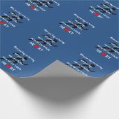 走ハート感動的 ラッピングペーパー (角)