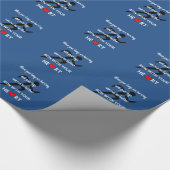 走ハート感動的 ラッピングペーパー (角)