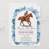 走バラダービーパーティの招待状 招待状 (正面/裏面)