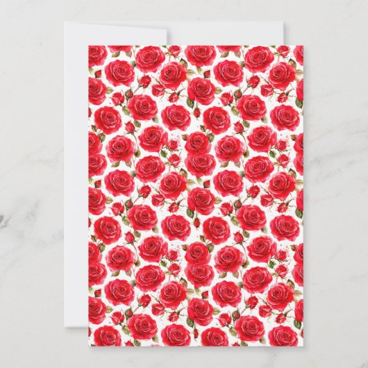 走バラ馬ダービーパーティの招待状 招待状 (裏面)