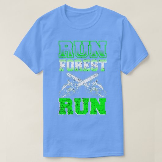 走フォレ走ス Tシャツ (デザイン正面)