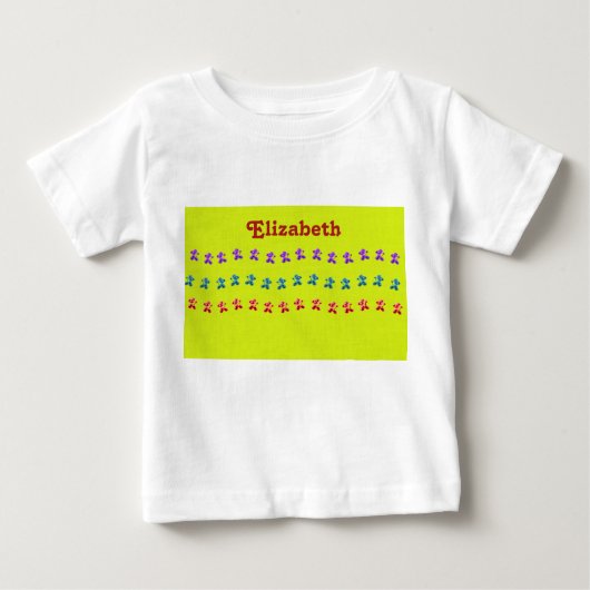 走ベビーTシャツ ベビーTシャツ (正面)