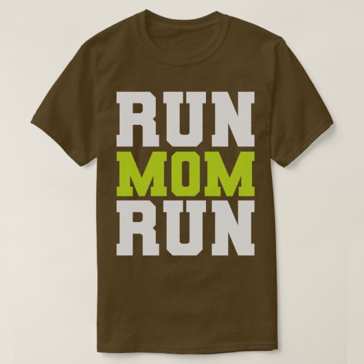 走マ走おもしろい・マラソン観戦 Tシャツ (デザイン正面)